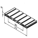 MiniTec Profile 19x270