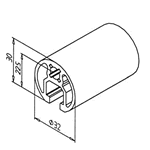 T-Slotted Handle Profile