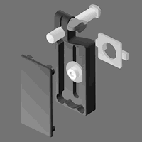 Inline T-Slot Profile Fastener