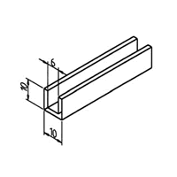 Inline T-Slot Profile Fastener