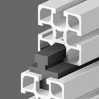 T-Slotted Aluminum Gusset 25mm