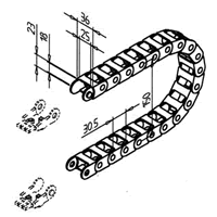 Serpentine Cable Track