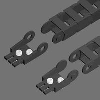 Flexible Cable Track Mounting Brackets