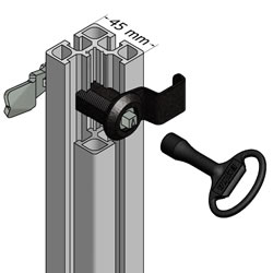 T-Slotted Profile Butt Joint Fastener