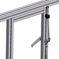T-Slotted Aluminum Gusset 19mm