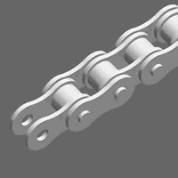 Chain For Vertical Counterweighted Door