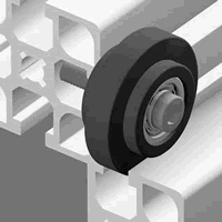 T-Slotted Aluminum Miter Joint
