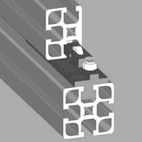 T-Slot Door Guide With Ball Bearings