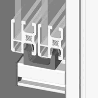 T-Slotted Aluminum Gusset 25mm