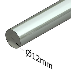 12mm Dia Hardened Linear Rail