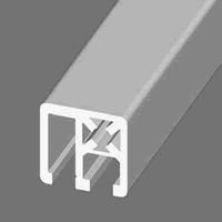 Ideal for machine and barrier guards that use square mesh