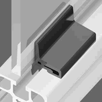 Economical way to fasten panels to t-slots