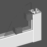 Fasten panels to t-slots without any processing