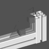 Fasten panels to t-slots without any processing