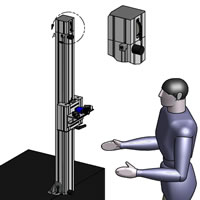 Z-Axis Positioner Counterweighted