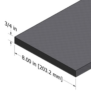 1/8" aluminum flat stock