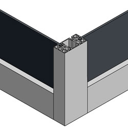 45x90 2G T-slotted Aluminum Profile