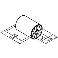 Profile Gusset With Anti-Rotation Tabs