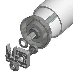 Machine Guard Unit Fixing Angle 19