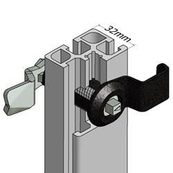 Inline T-Slot Fastener