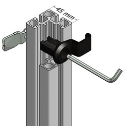 Inline T-Slot Profile Fastener