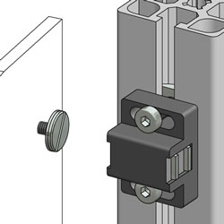 For Lift Off Guard Sections.  Tool Removeable