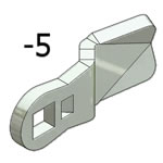 T-Slot Square Nuts For MiniTec Aluminum Extrusions