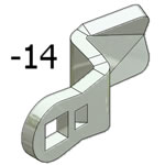 T-Slot Square Nuts For MiniTec Aluminum Extrusions