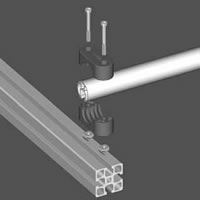 T-Slotted Profile Butt Joint Fastener