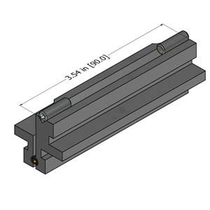 Inline T-Slot Fastener