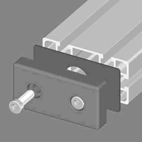 Airtight Profile End Plate With Gasket