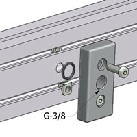 Right Angle T-slotted Fastener