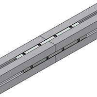 Inline T-Slot Profile Fastener