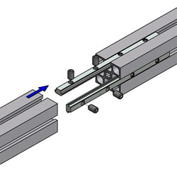 T-slot T-slot