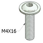 T-Slot Square Nuts For MiniTec Aluminum Extrusions