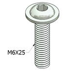 T-Slot Square Nuts For MiniTec Aluminum Extrusions