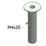 Stainless Steel T-Slot Square Nuts For MiniTec Aluminum Extrusions