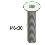 Stainless Steel T-Slot Square Nuts For MiniTec Aluminum Extrusions
