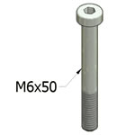 T-Slot Square Nuts For MiniTec Aluminum Extrusions