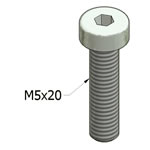 T-Slot Square Nuts For MiniTec Aluminum Extrusions