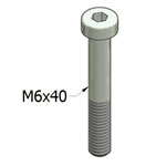 T-Slot Square Nuts For MiniTec Aluminum Extrusions