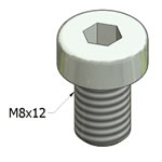 T-Slot Square Nuts For MiniTec Aluminum Extrusions