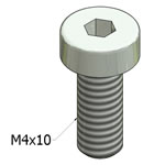 T-Slot Square Nuts For MiniTec Aluminum Extrusions
