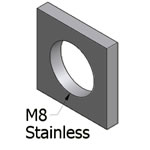 T-Slot Square Nuts For MiniTec Aluminum Extrusions