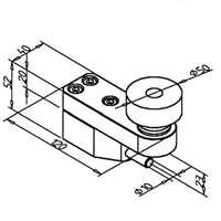 T-Slotted Profile Butt Joint Fastener