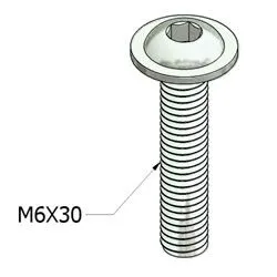 21.9967_M6X30_Button_Head_Flange_L