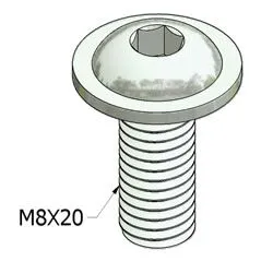 21.9984_M8X20_Button_Head_Flange_L