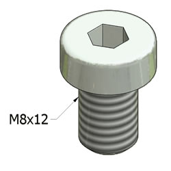 21.1264 M8x12 SHCS L