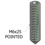 21.1335_M6x25_Set_Screw_Pointed_L