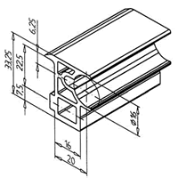 28.0019_Shaft_Supporting_Profile_LR_16_L